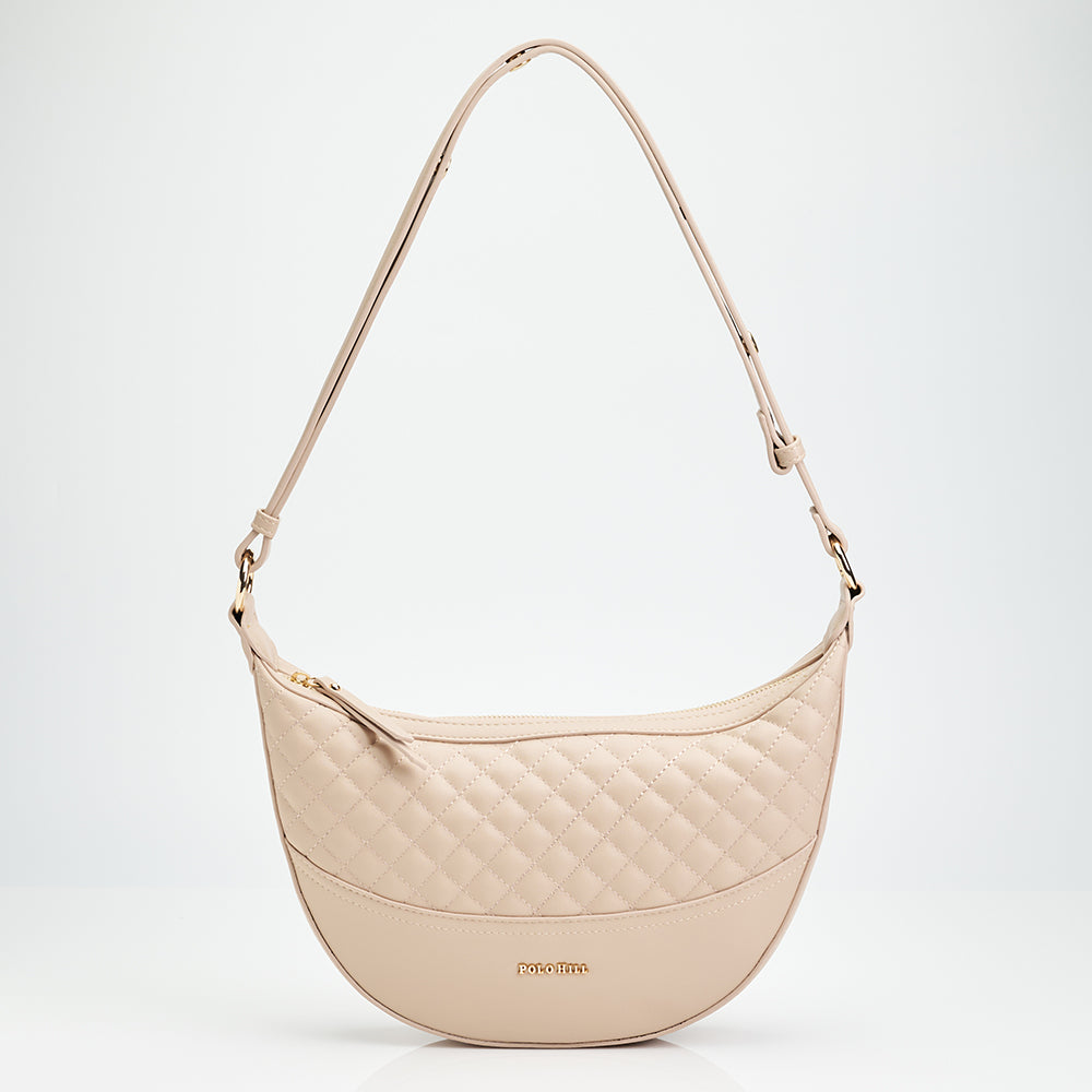 Ladies Quilted Hobo Shoulder Bag