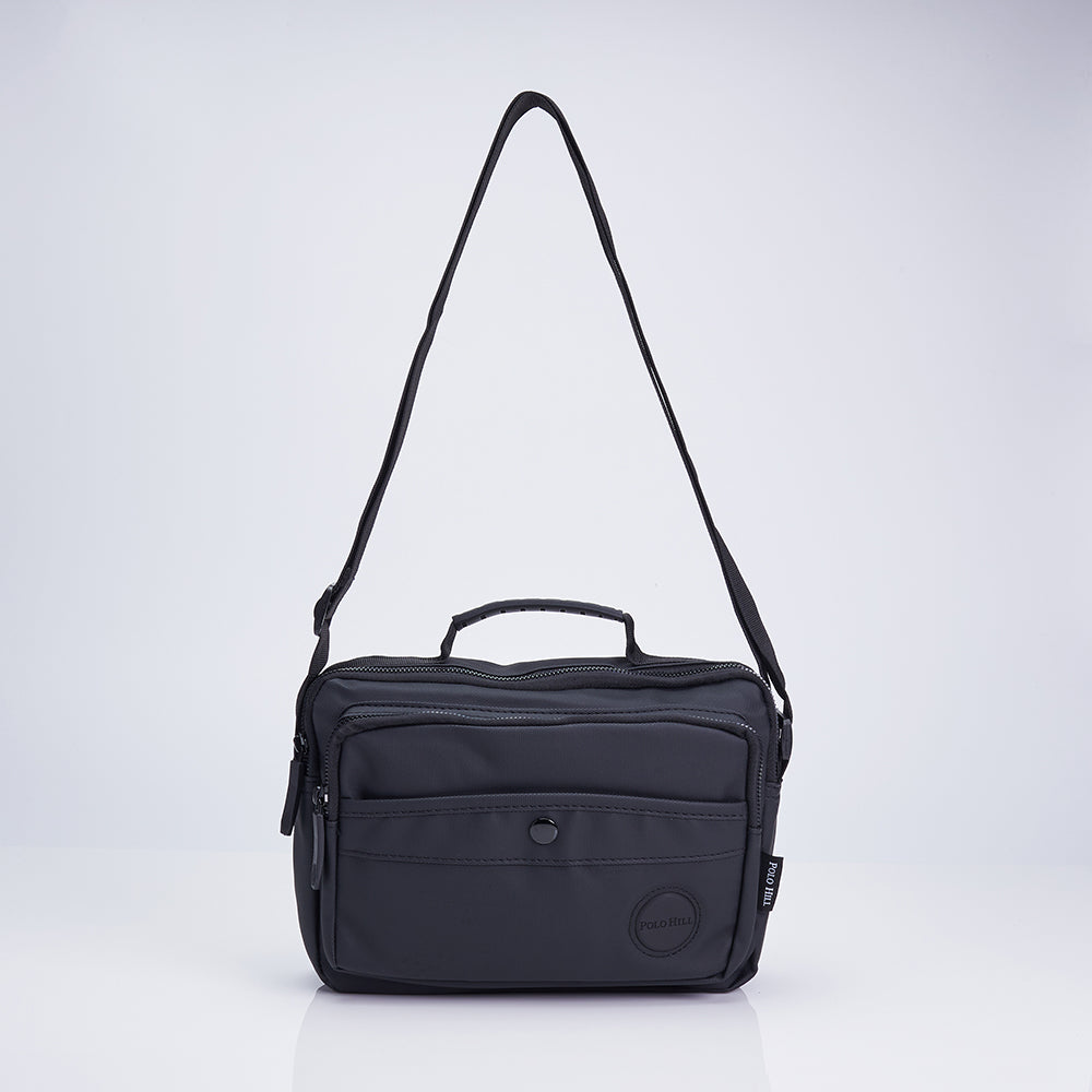 Men Water Resistant Nylon Sling Bag