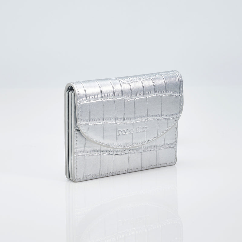 Load image into Gallery viewer, Unisex Faux Leather Mini Card Wallet
