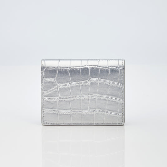 Unisex Faux Leather Mini Card Wallet
