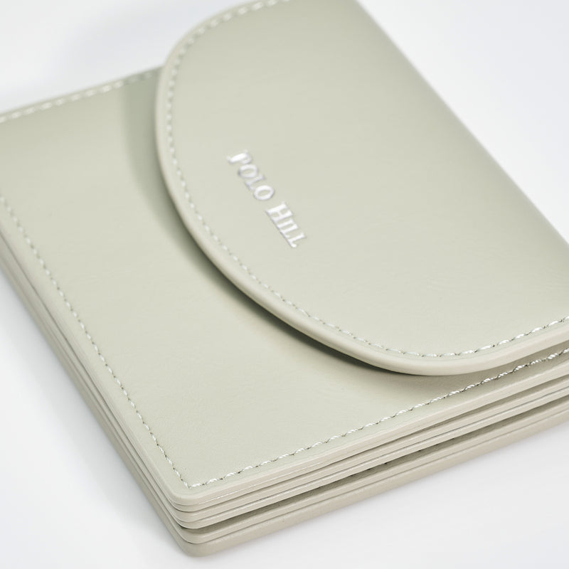 Load image into Gallery viewer, Unisex Faux Leather Mini Card Wallet

