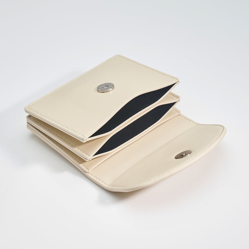 Load image into Gallery viewer, Unisex Faux Leather Mini Card Wallet
