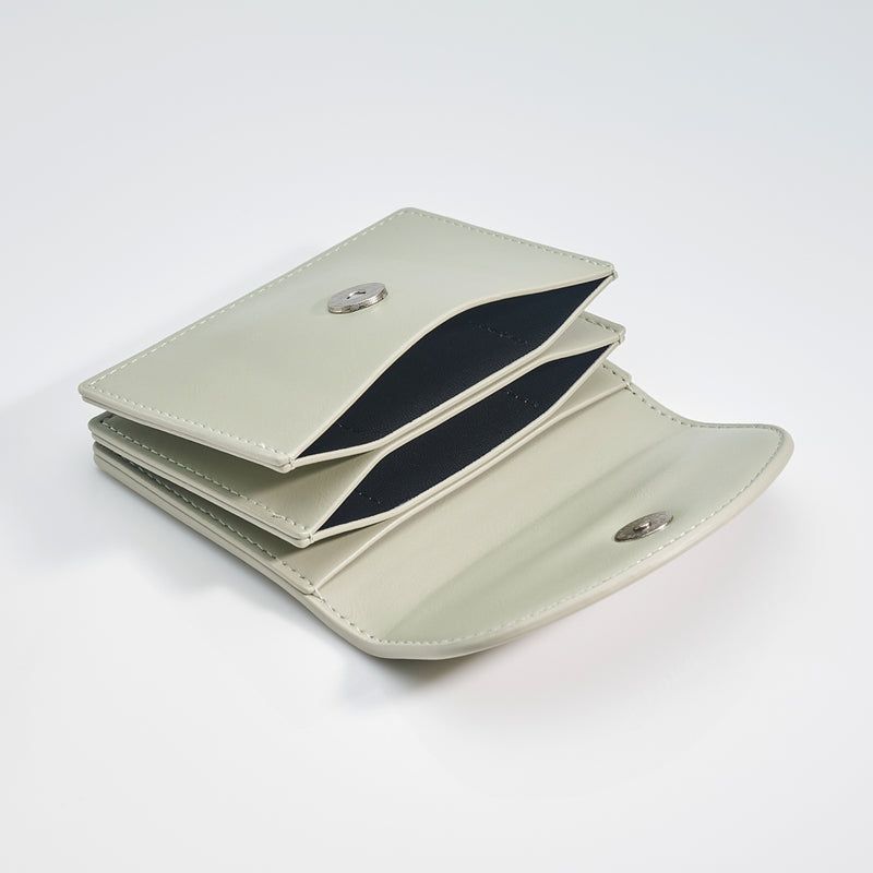 Load image into Gallery viewer, Unisex Faux Leather Mini Card Wallet

