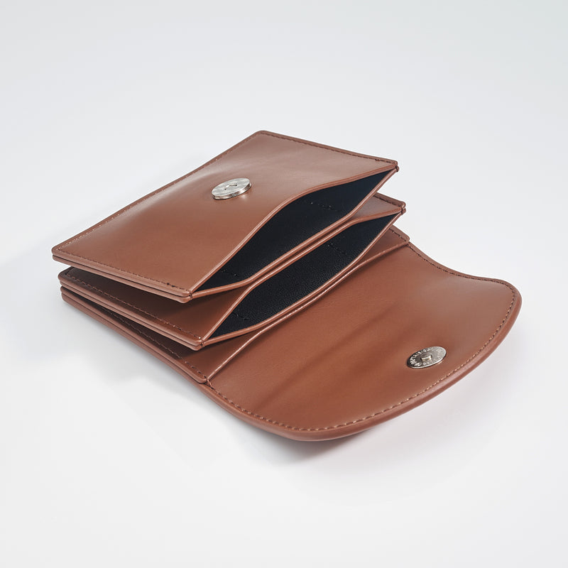 Load image into Gallery viewer, Unisex Faux Leather Mini Card Wallet
