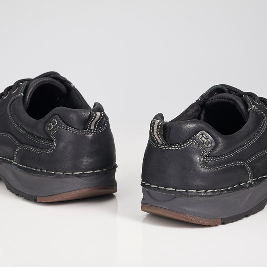 Genuine Leather Lace Up Comfort Shoes