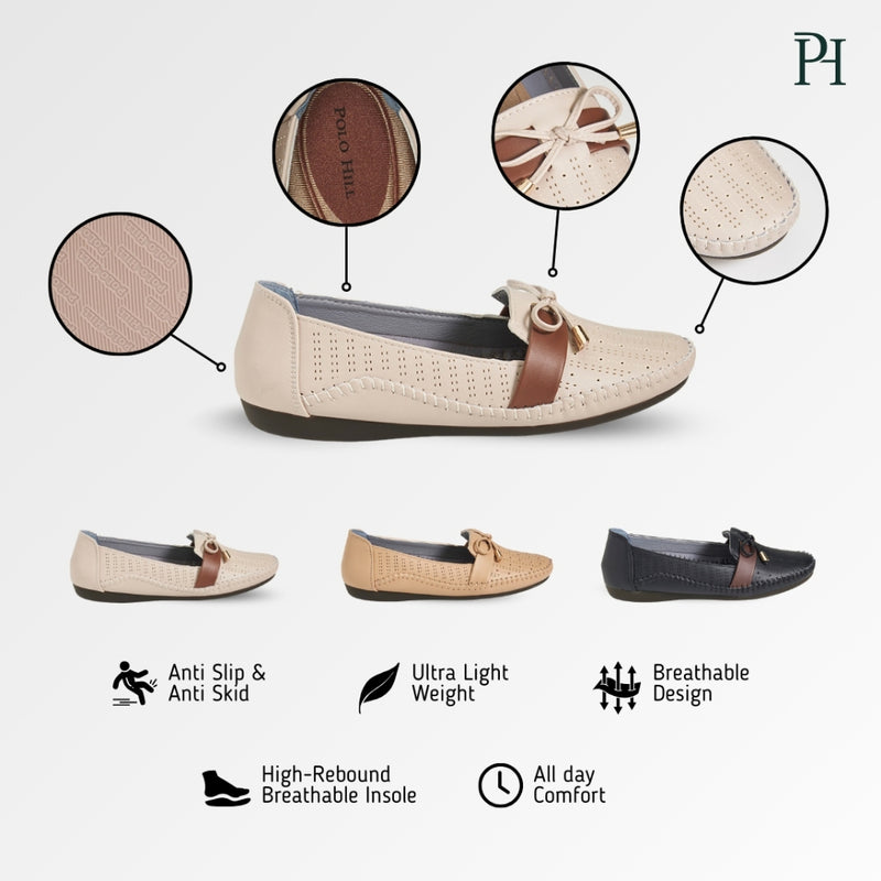 Load image into Gallery viewer, POLO HILL Ladies Casual Slip On Loafers PLSL-LS5510
