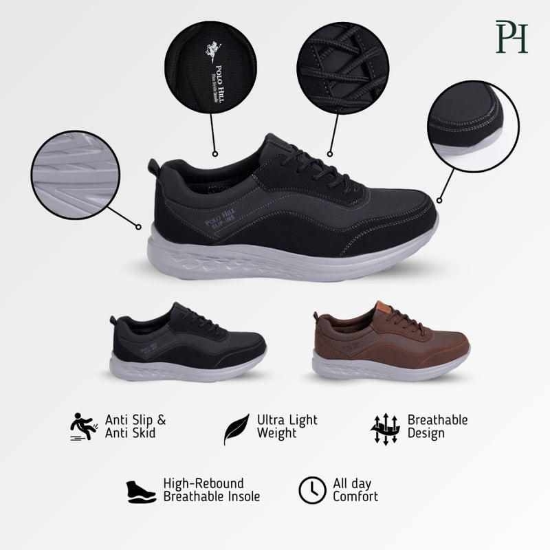Load image into Gallery viewer, POLO HILL Men Casual Lace Up Shoes PMSA-MS4225
