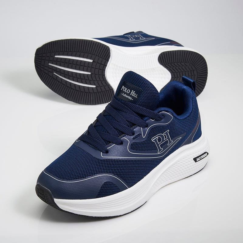 Load image into Gallery viewer, POLO HILL Men Lace Up Athleisure Knit Sneakers PMSA-MS4257
