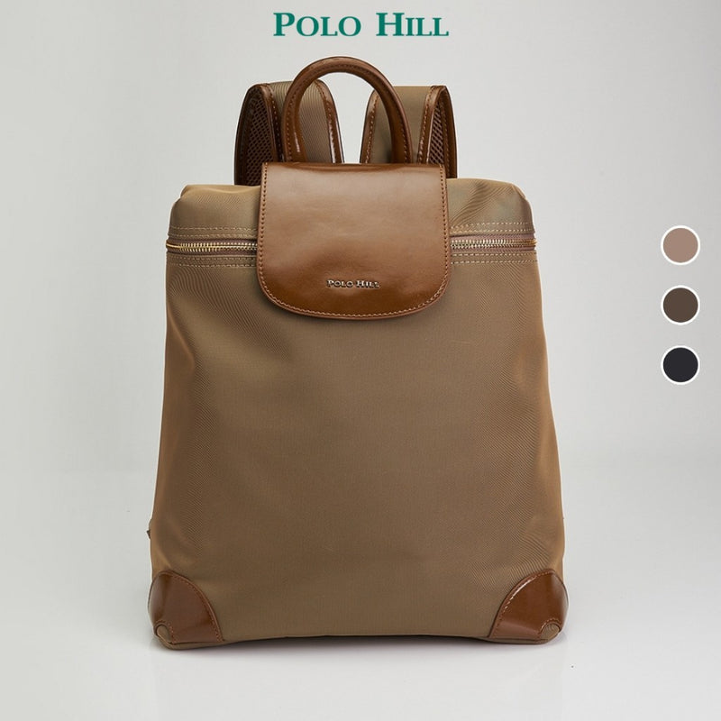 Load image into Gallery viewer, POLO HILL Ladies Flap Over Nylon Backpack PHB-HB2283
