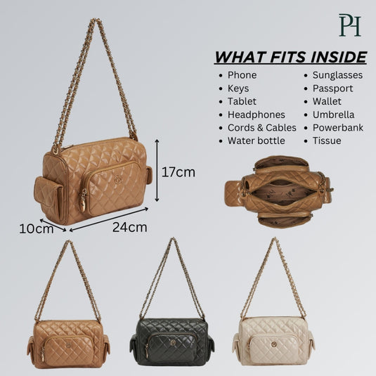 POLO HILL Ladies Casual Chain Sling Bag PHS-HB2305
