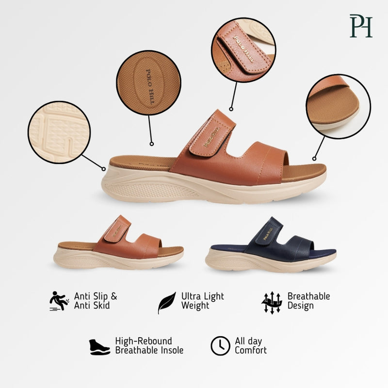 Load image into Gallery viewer, POLO HILL Ladies Casual Slide Sandals PLSS-LS5485
