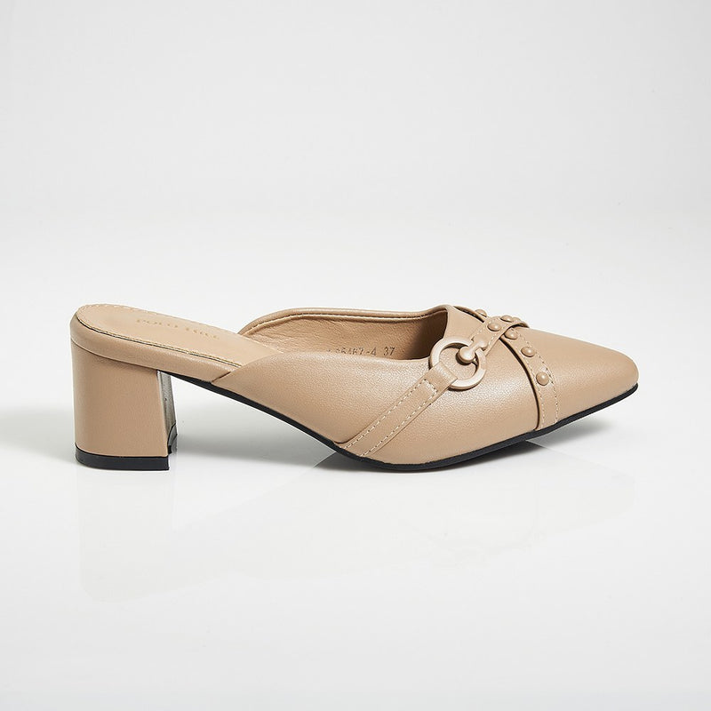 Load image into Gallery viewer, POLO HILL Ladis Casual Slide On Heels PLSH-LS5467
