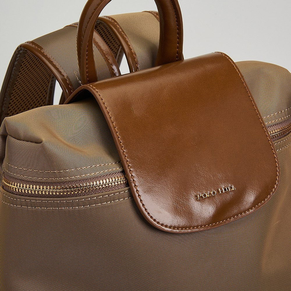 POLO HILL Ladies Flap Over Nylon Backpack PHB-HB2283