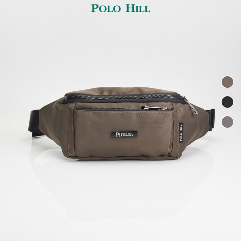 Load image into Gallery viewer, POLO HILL Mens Water Resistant Nylon Sling Bag C-PHSB-1756
