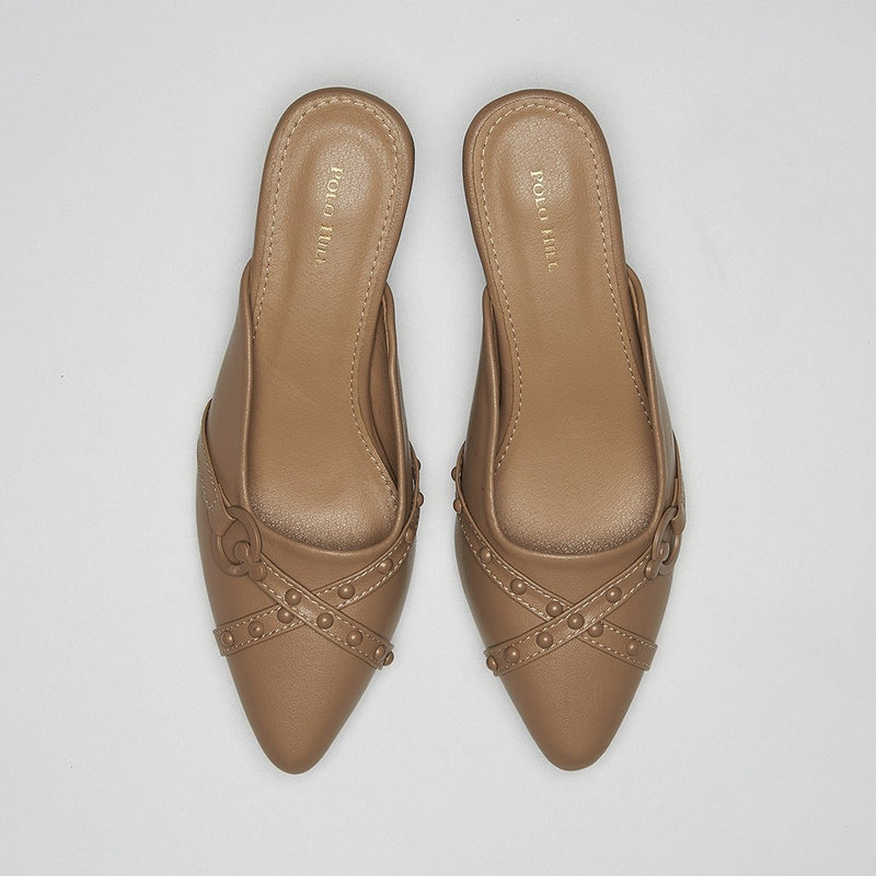 Load image into Gallery viewer, POLO HILL Ladis Casual Slide On Heels PLSH-LS5467
