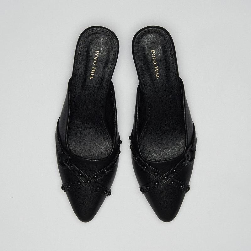 Load image into Gallery viewer, POLO HILL Ladis Casual Slide On Heels PLSH-LS5467
