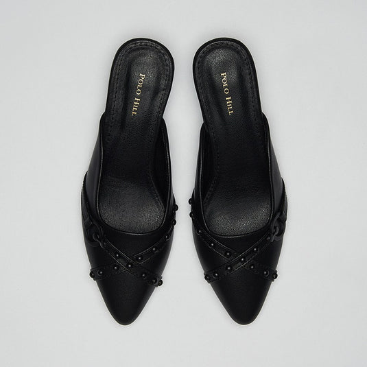 POLO HILL Ladis Casual Slide On Heels PLSH-LS5467