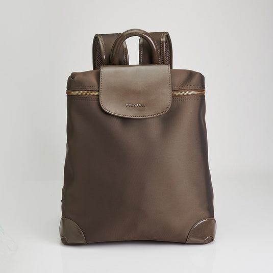 POLO HILL Ladies Flap Over Nylon Backpack PHB-HB2283