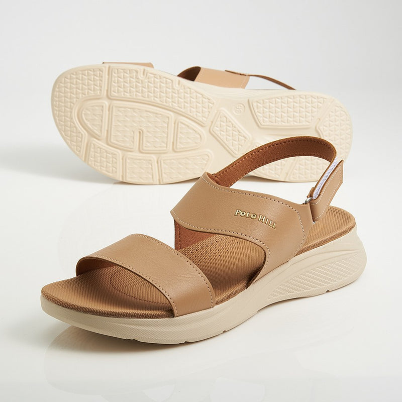 Load image into Gallery viewer, POLO HILL Ladies Ankle Strap Wedges PLSS-LS5486
