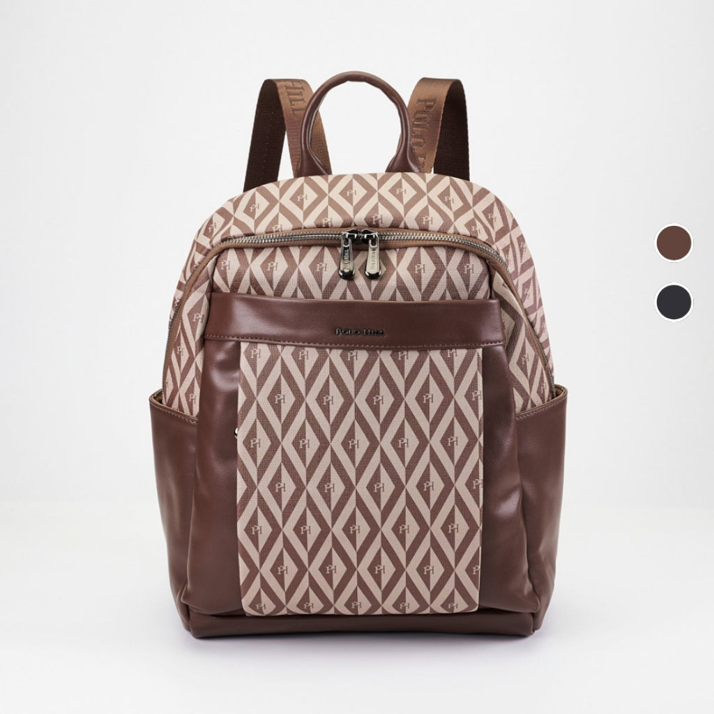 POLO HILL PHimond Monogram Backpack PHB-HB2362