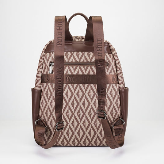 POLO HILL Ladies PHimond Monogram Backpack PHB-HB2362