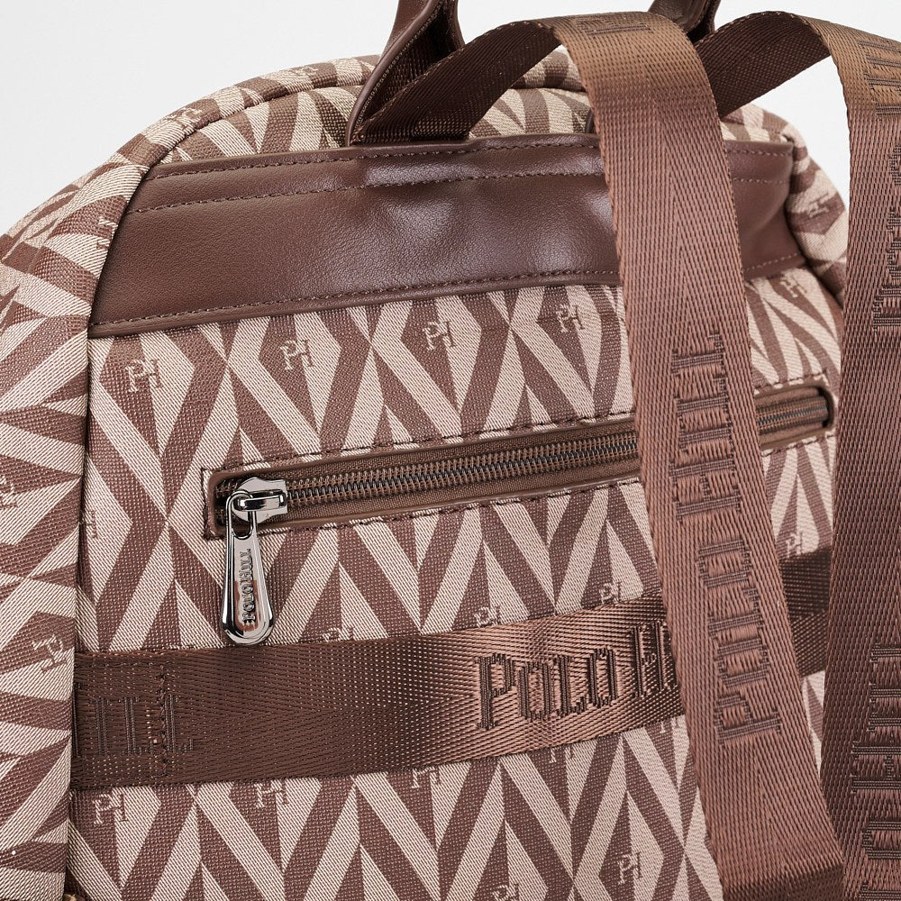 POLO HILL PHimond Monogram Backpack PHB-HB2362