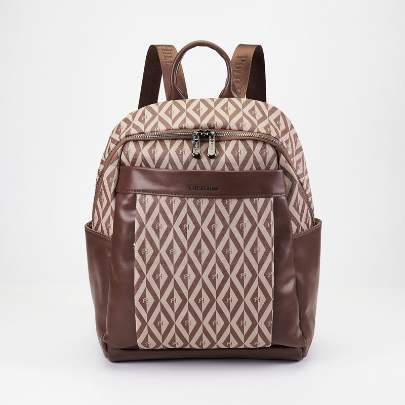 Load image into Gallery viewer, POLO HILL Ladies PHimond Monogram Backpack PHB-HB2362
