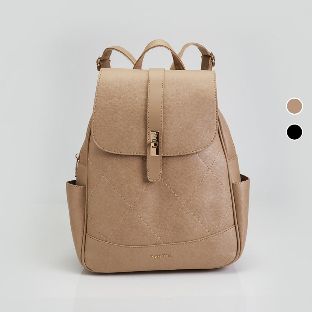 POLO HILL Ladies Flap Over Casual Backpack PHB-HB2355
