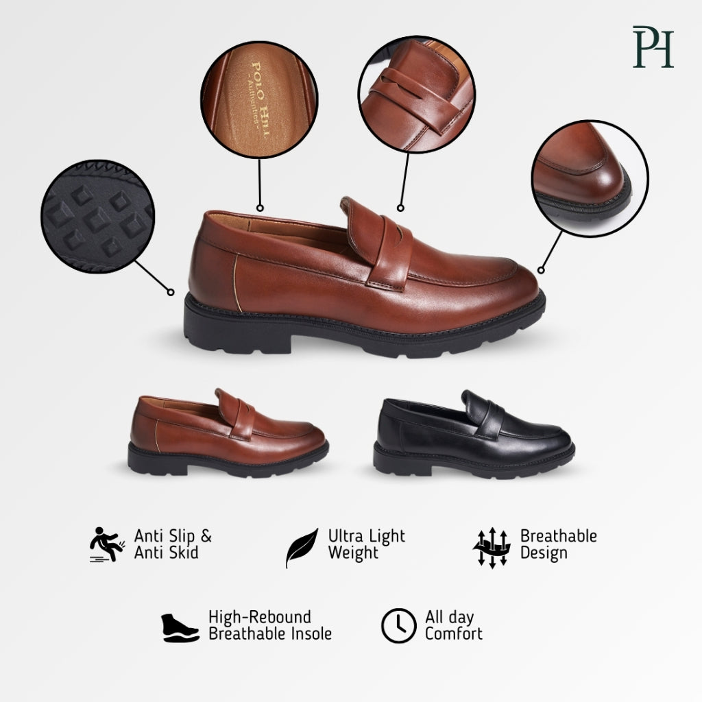 POLO HILL Men Formal Slip On Loafers PMSL-MS4265