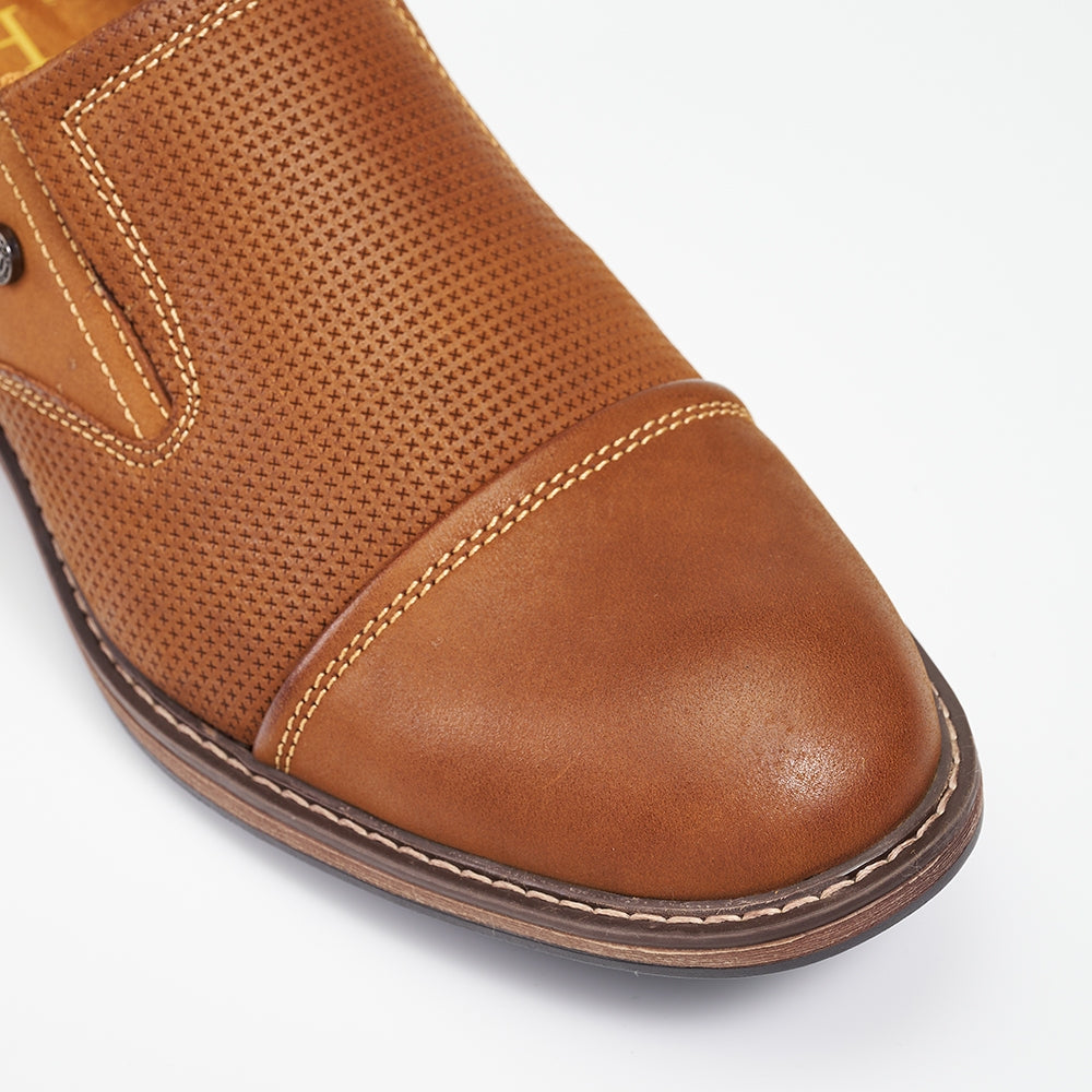 PERENNIAL HERITAGE Men Genuine Leather Slip On Comfort Shoes PMSL-MGS4267