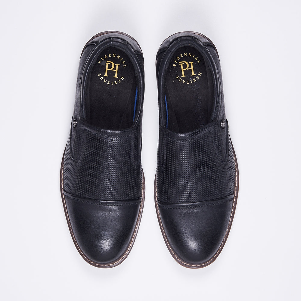 PERENNIAL HERITAGE Men Genuine Leather Slip On Comfort Shoes PMSL-MGS4267