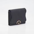 POLO HILL Ladies Leaf Inspired Stitching Tri-Fold Wallet PW120