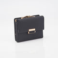 Polo Hill Ladies Tri-Fold with Kiss Lock Coin Pouch Purse PW116