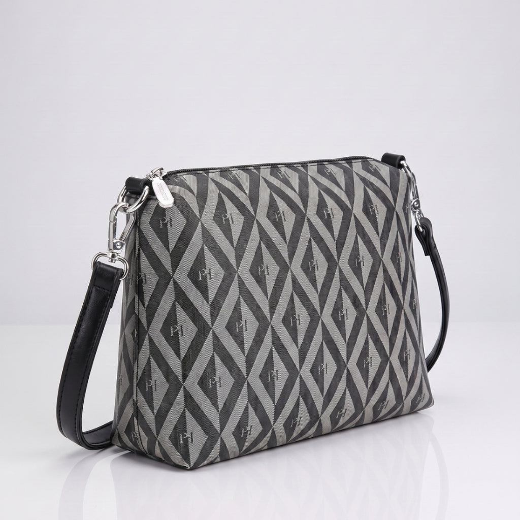 POLO HILL Ladies Phimond Monogram Crossbody Sling Bag PHH2620-363