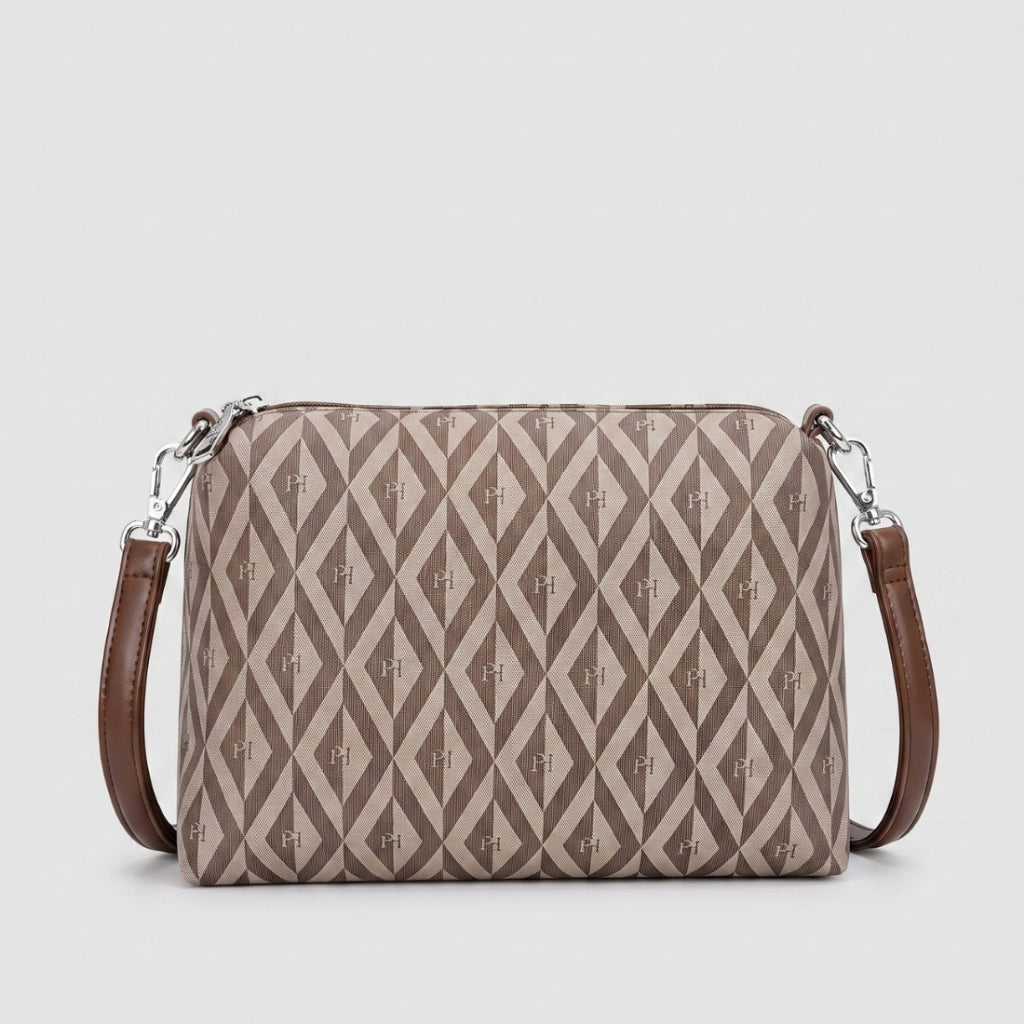 POLO HILL Ladies Phimond Monogram Crossbody Sling Bag PHH2620-363