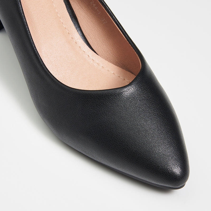Load image into Gallery viewer, Mid Block Heels Pointed Court Shoes
