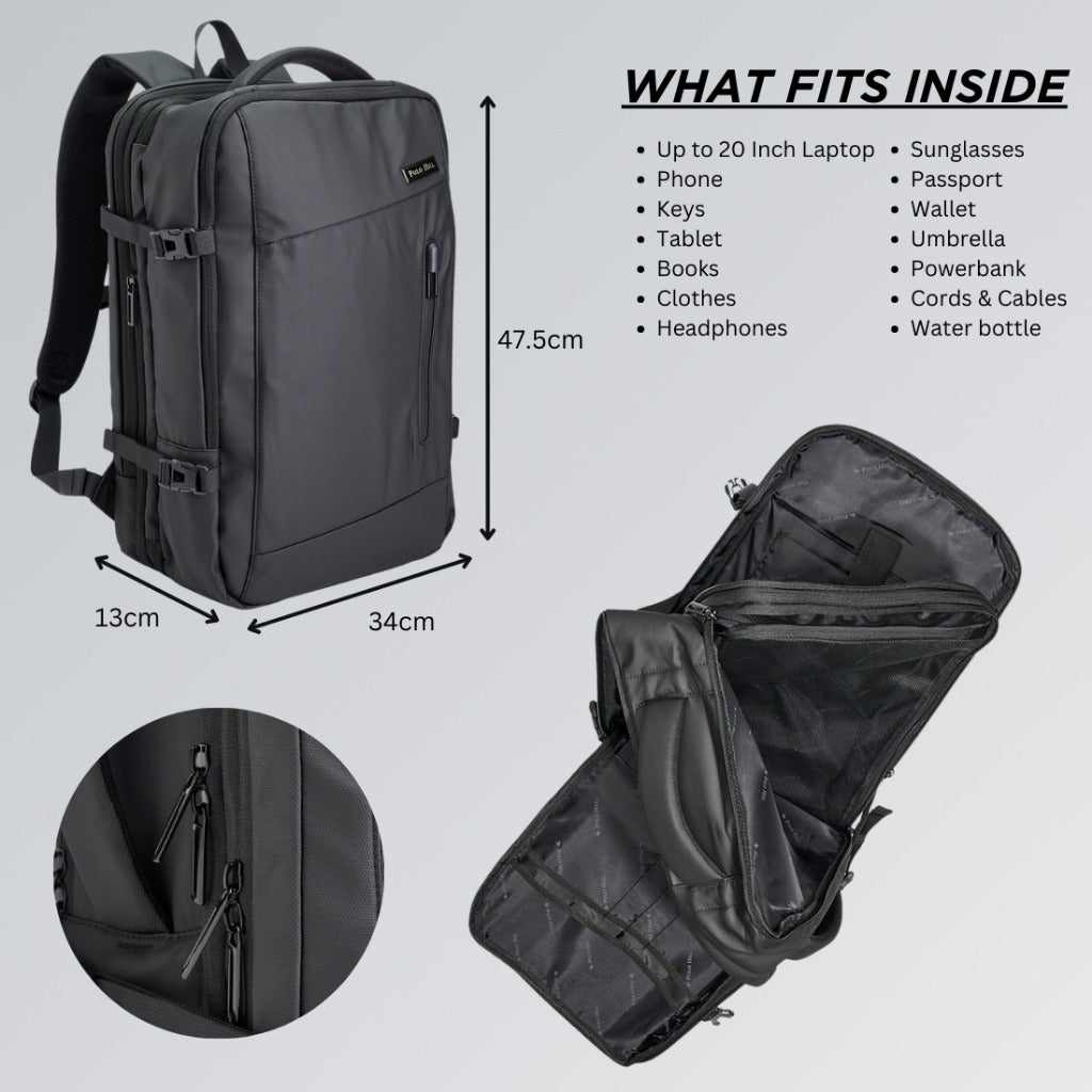 Men Nylon Travel Backpack