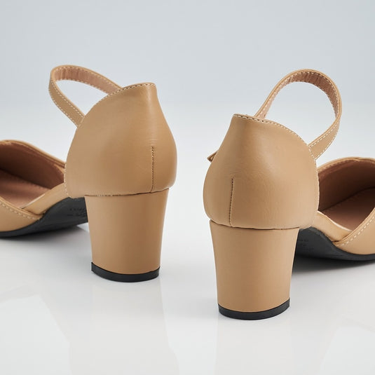 Ankle Strap Block Heels