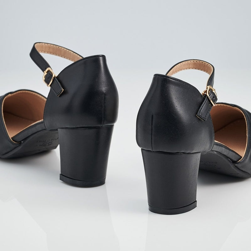 Load image into Gallery viewer, Ankle Strap Block Heels
