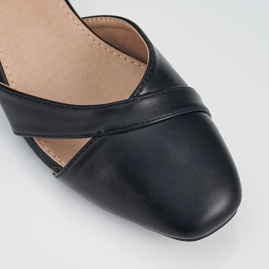 Ankle Strap Block Heels