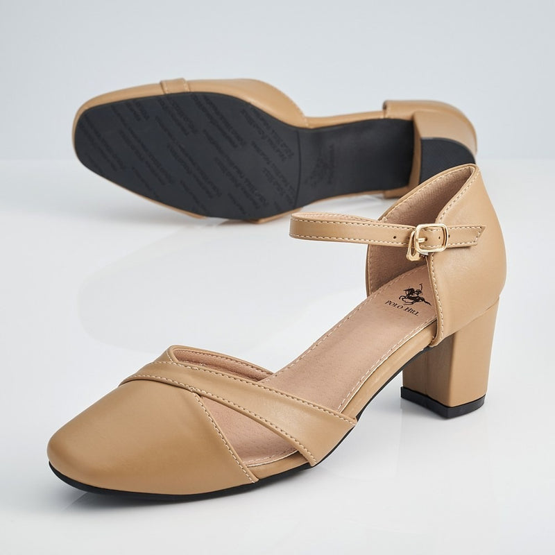 Load image into Gallery viewer, Ankle Strap Block Heels
