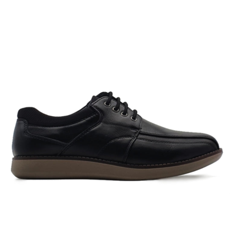 Contrast Collar Lace Up Casual Shoes