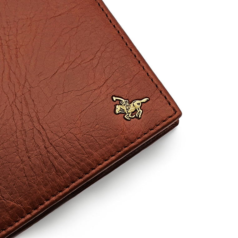 Genuine Leather RFID Blocking Bifold Wallet with Gift Box - Coin Pouch